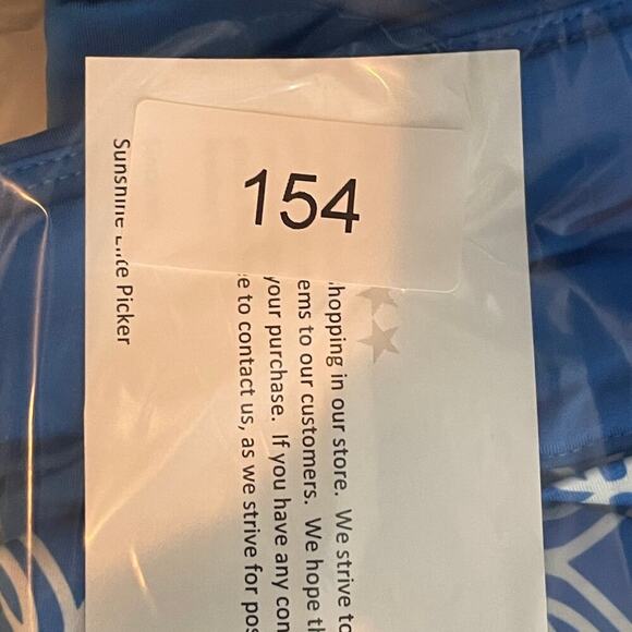 Lillie Green‎ Teal White Batik Geometric Skort Size L Skirt with Shorts - Picture 7 of 7